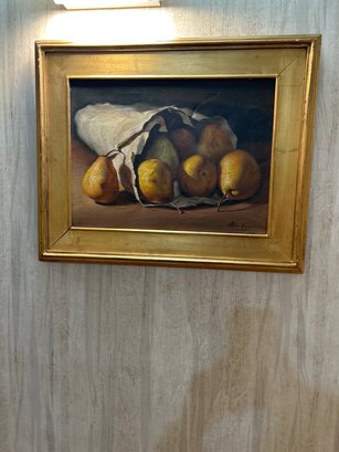 Pears An Oil Painting By J Seler