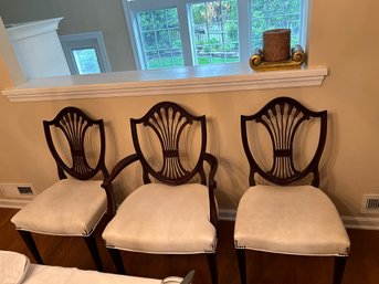 Antique (6) Shieldback  Mahogany Dining Chairs