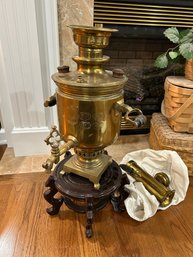 Russian Brass Samovar