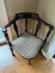 Antique Mahogany Corner Chair