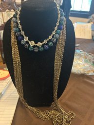 Beaded Necklaces - Qty 3