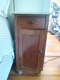 End Table With Marble Top