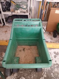 Garden Cart And Scott's Seed Spreader