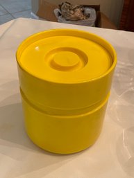 MCM Yellow Heller Ice Bucket Designed By Sergio Asti