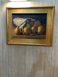 Pears An Oil Painting By J Seler