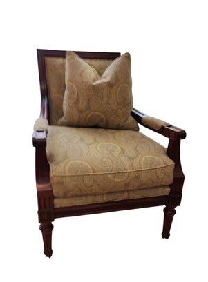 JK Neoclassical Directoire Bergere Style Armchair Hickory Chair Furniture Co. - Port Washinton Pick Up 1 Of 2