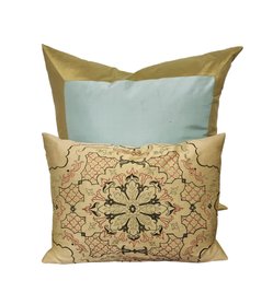 JK Two Designer Down Filled Pillows - Locust Valley Pick Up