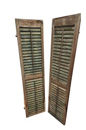 SB Antique Shutters With Old Paint 2 Of 2  - Locust Valley Pick Up
