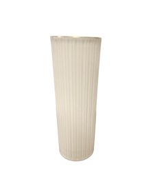 BD Lenox Porcelain Ribbed Vase  - Locust Valley Pick Up