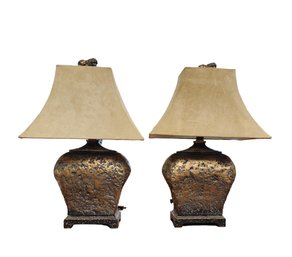 SB Chinoiserie Xander Table Lamp By Uttermost Home, A Pair - LOCUST VALLEY PICK UP