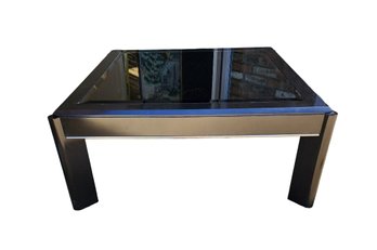 Karl Springer Style Post Modern Coffee Table - LOCUST VALLEY PICK UP