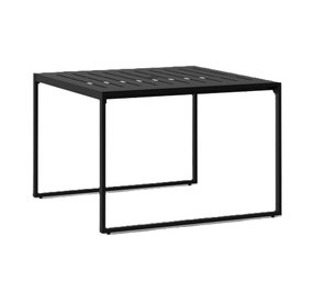 Sold Out Project 62 Sleek Black Patio Outdoor Dining Table Square MSRP $350 New In The Box 1 Of 2