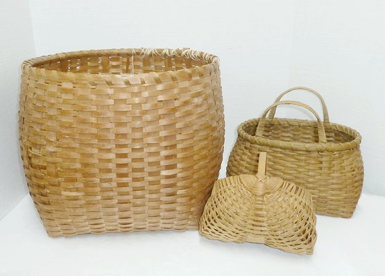 Vintage Basket LOT Of 3