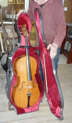 Cello In Case, Musical Instrument