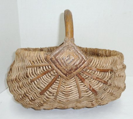 Vintage Buttock Basket