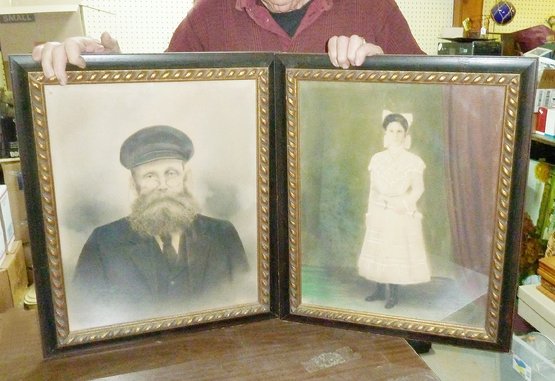 Vintage Photos In Matching Frames