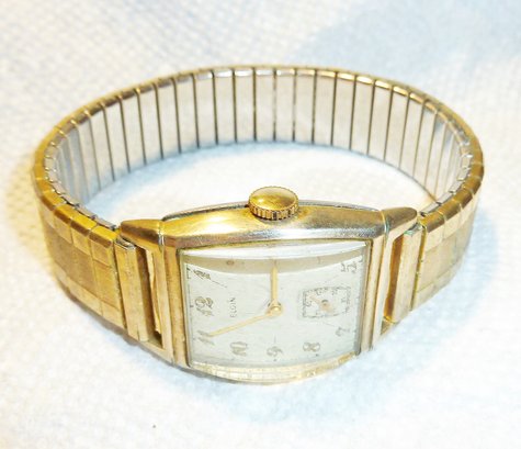 Vint. ELGIN Gents Wristwatch 15 Jewels