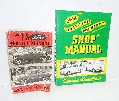 FORD Manuals, 1 Vintage, 1 Repro Vintage Copy