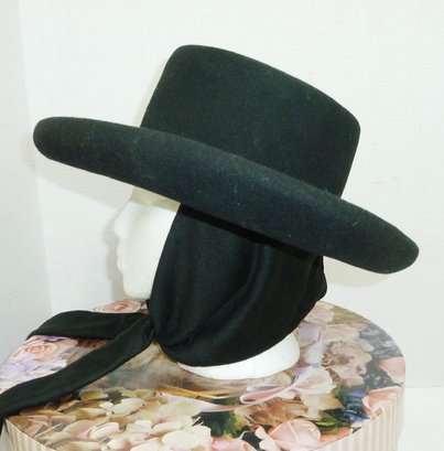 Vintage Scarf Hat W/tags, Hat Box
