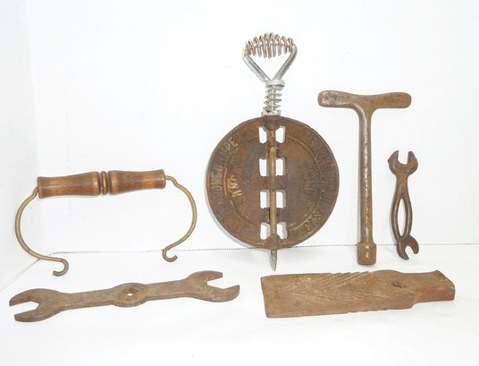Vintage Iron Items, Parts, Tools