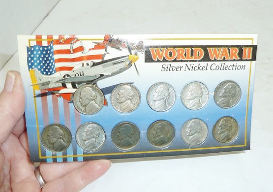 WWII P-51 Aircraft NICKEL Coin Collection