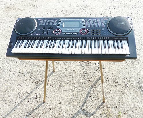 CASIO Piano Key Board With Table Stand