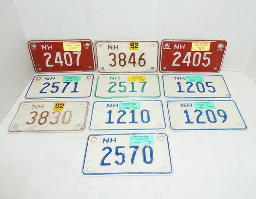License Plate LOT, Common Carrier Plates