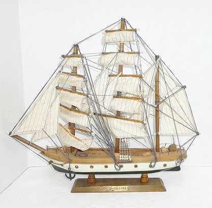 Large Vintage Sailing Ship, Ship Model
