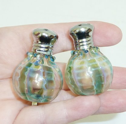 Beautiful Murano Glass S&P Shakers