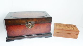 2 Decorative Boxes, Keepsake Boxes