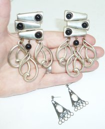 2 Pair Earrings, Jewelry