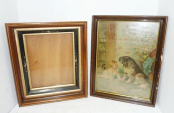 2 Antique Frames