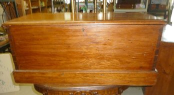 Antique Pine 6 Board Blanket Box, Chest