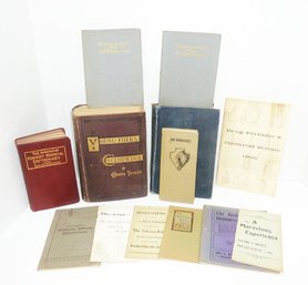 Vint. Book LOT, Herbalist, Horse Disease, Druggist