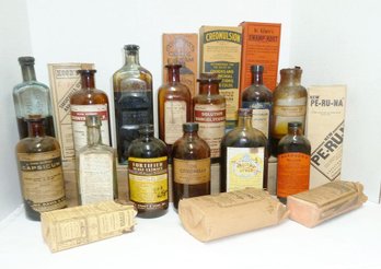 Vintage Pharmaceutical Bottle LOT