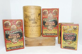 Vintage Farm Advertising Food Pkg LOT