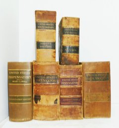 Antique Books, U S Dispensatory Book LOT