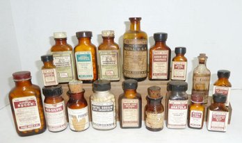 Pharmaceutical Bottles, Advertising Labels