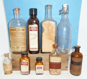 Vintage Bottles, Pharmaceutical