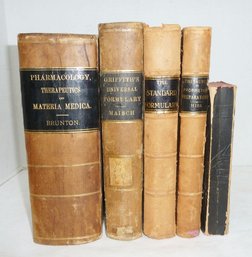 Antique Book LOT, Pharmacology