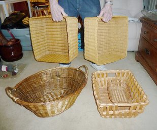 Basket LOT, 5 Pieces