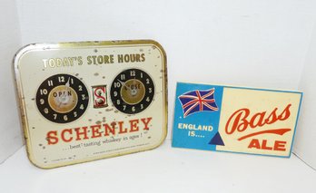 Vintage Store Advertising Signs