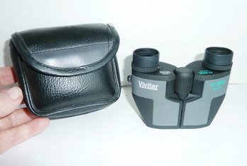 Vivitar Binoculars In Case NICE