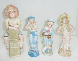 Antique Bisque Figurines LOT