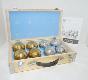 BOCCE Game In Wooden Box