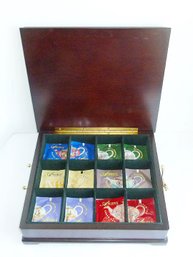 Bombay Mahogany Tea Box