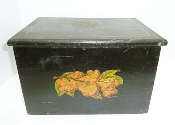 Vintage Wood Storage Box