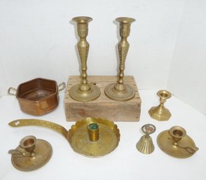 Generous Brass LOT Of Assorted Pieces