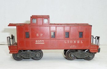 Vintage Lionel #6357 Lighted Caboose