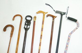 Vintage Etc. Canes, Walking Stick LOT